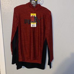 Puma Long Sleeve Hoodie Shirt!!(9)