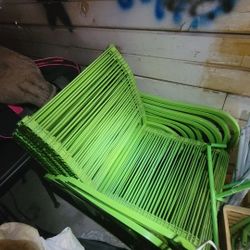 Green Chairs