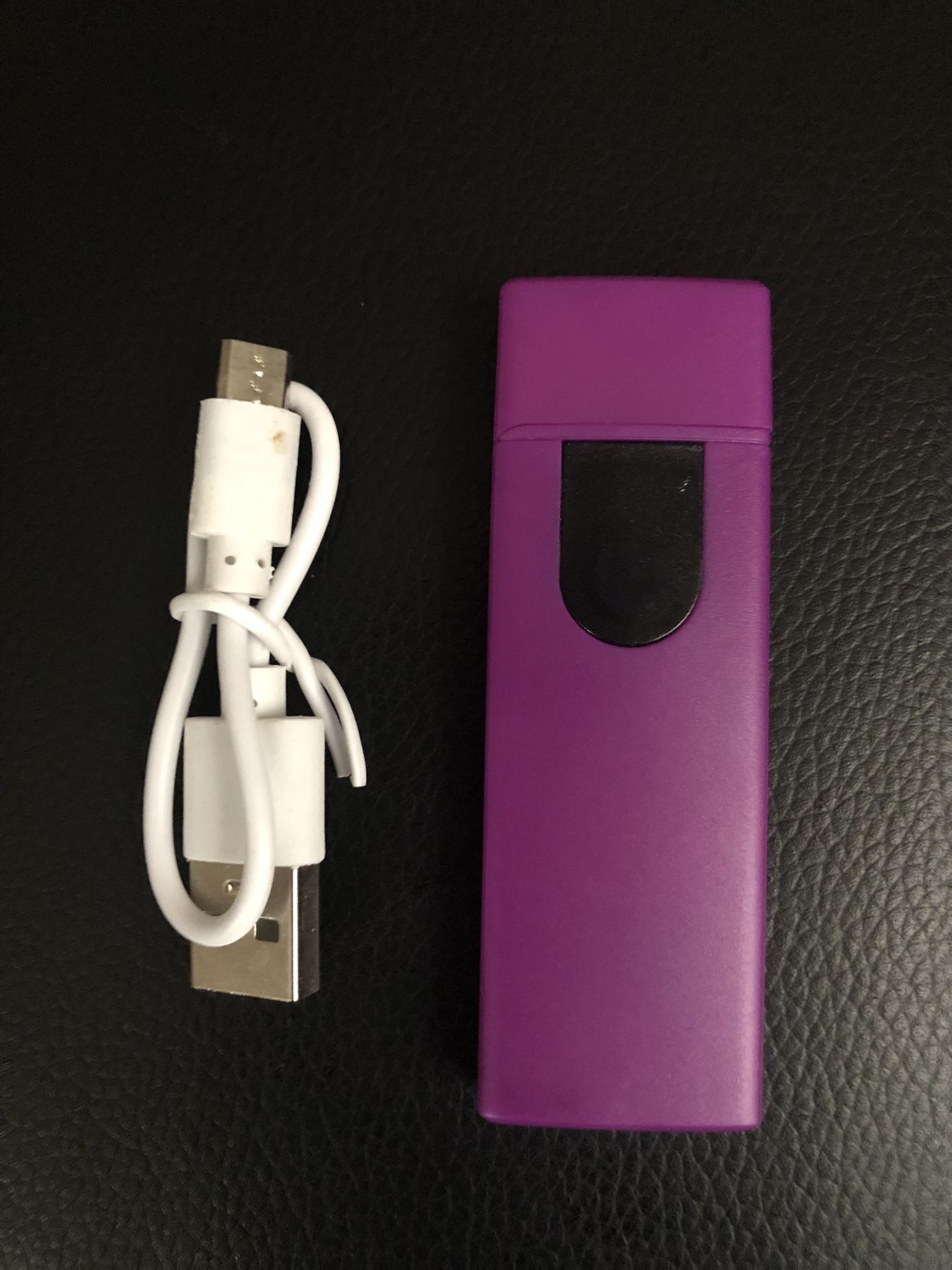 Purple Rechargeable Usb Lighter