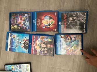 Blu ray dvd movies Disney and equalizer