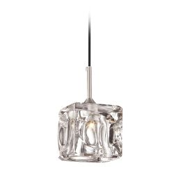 Glass Cube Pendant Lights, Brand New Inbox