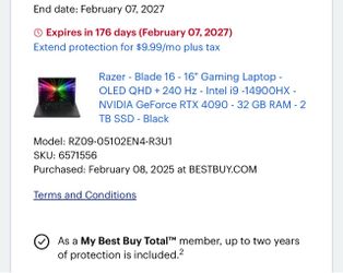 Razer Blade 16” OLED rtx4090 14900