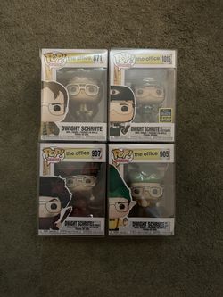 The Office Dwight Shrute Funko Pop Lot