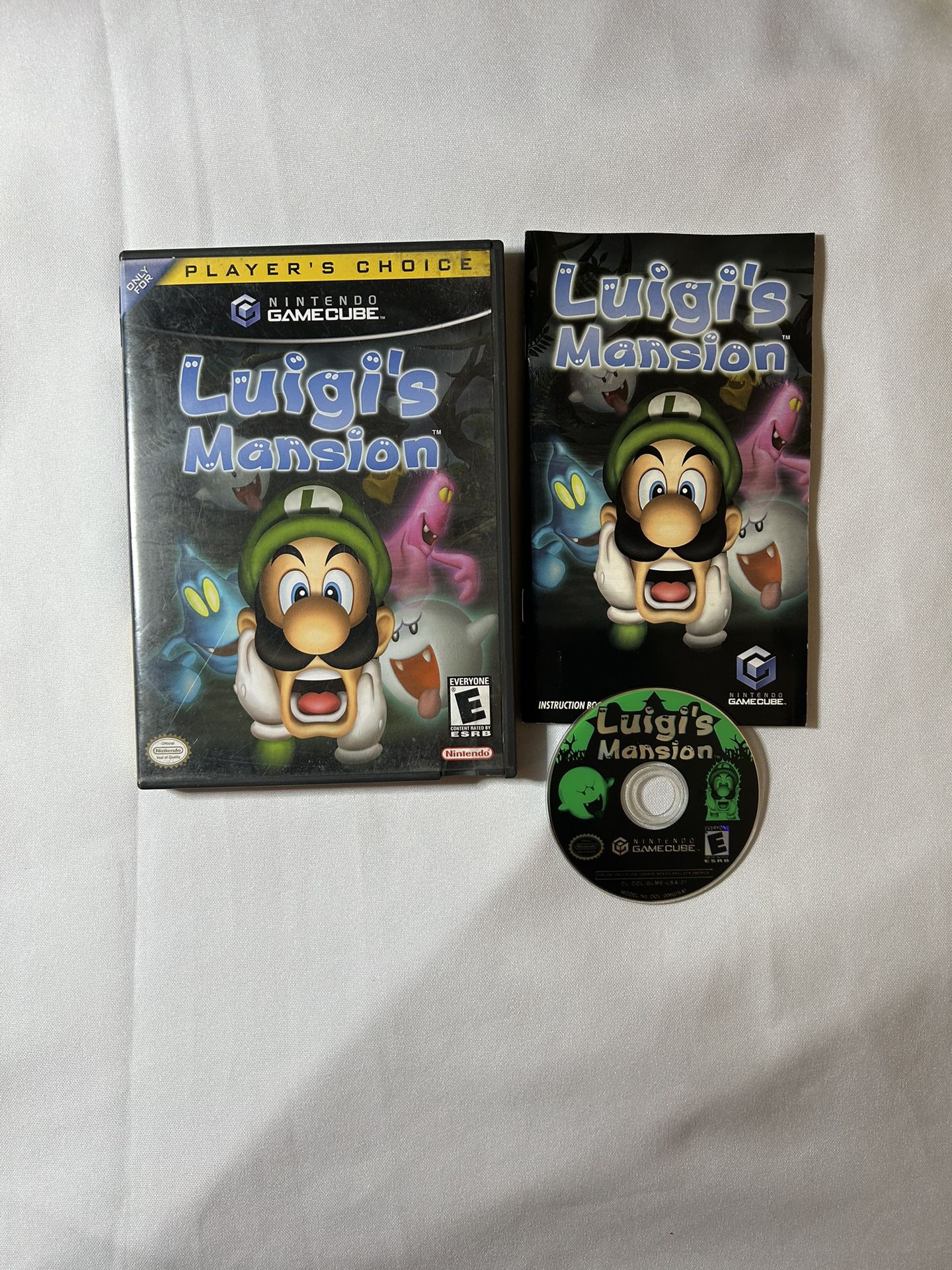 Nintendo GameCube Luigi’s Mansion CIB