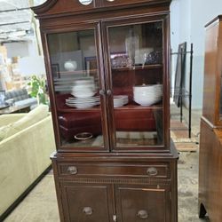 Antique China Cabinet 
