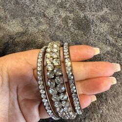 New All Crystals Bracelet 