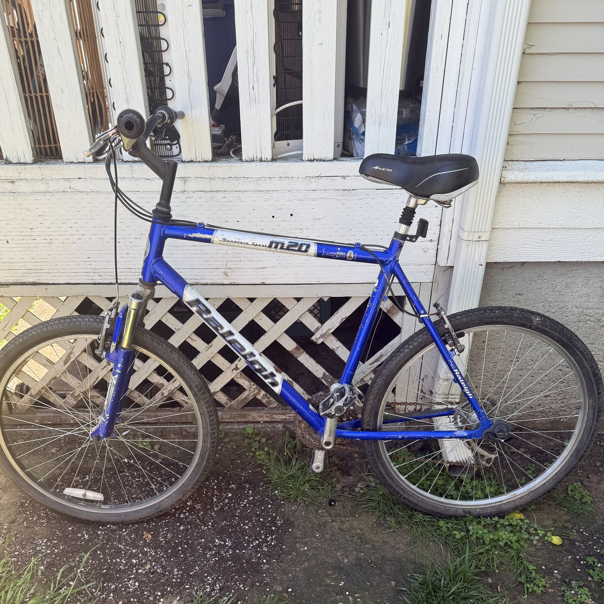 Large Raleigh M20 Front Suspension Mt. Bike 