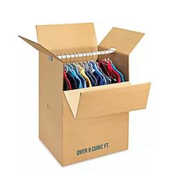 Free : Cardboard Wardrobe Boxes 
