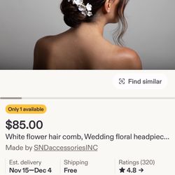 Wedding Hair Comb