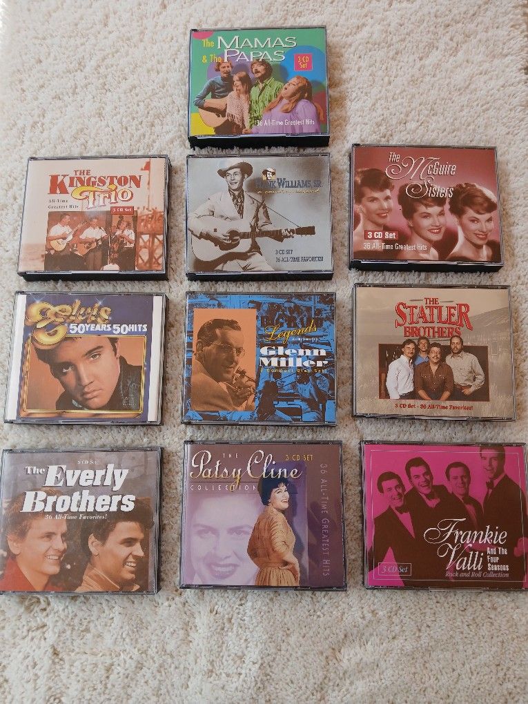 Oldies But Goodies Bundle Of CDs Multi Sets