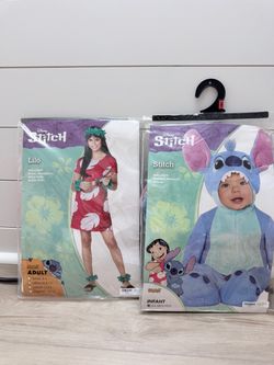 Lilo & Stitch baby and mommy costume