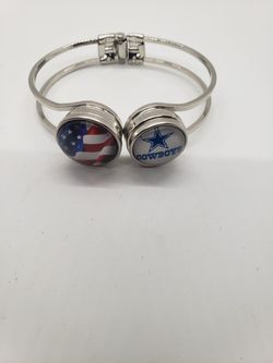 Dallas cowboys America's team bracelet