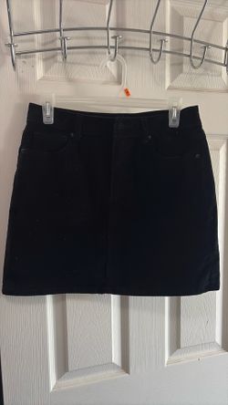 Black corduroy skirt size 7