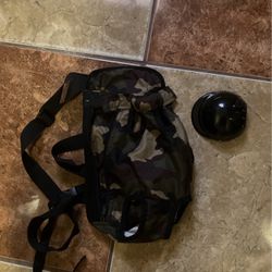 Dog Back Pack & Helmet