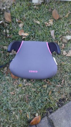 Grey and pink. Booster