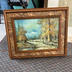 J Medina Oil Painting