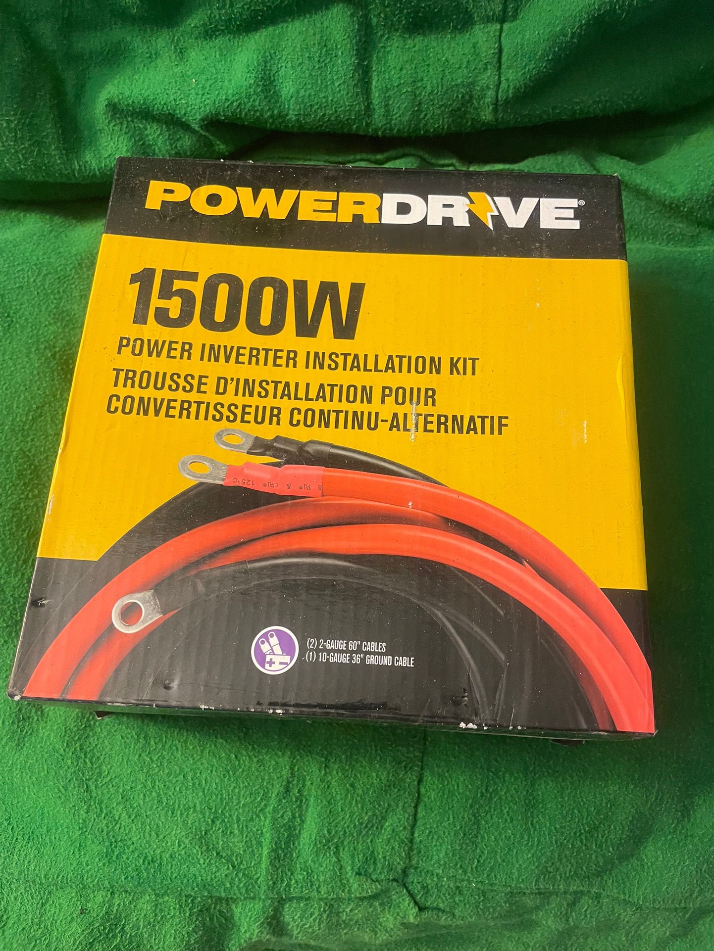 1500W PowerDrive Inveter Instilation Kit. Great For OTR Truckers