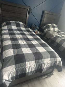 One Twin Bed