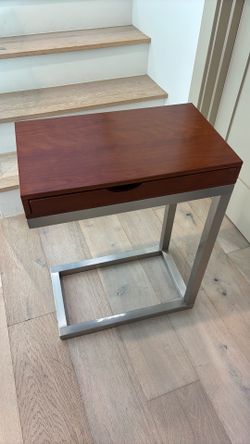 Levenger side table with drawer - Ocean Beach