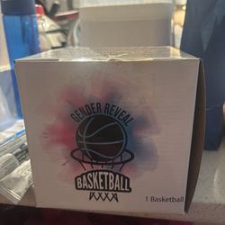 Gender reveal basket ball (blue)