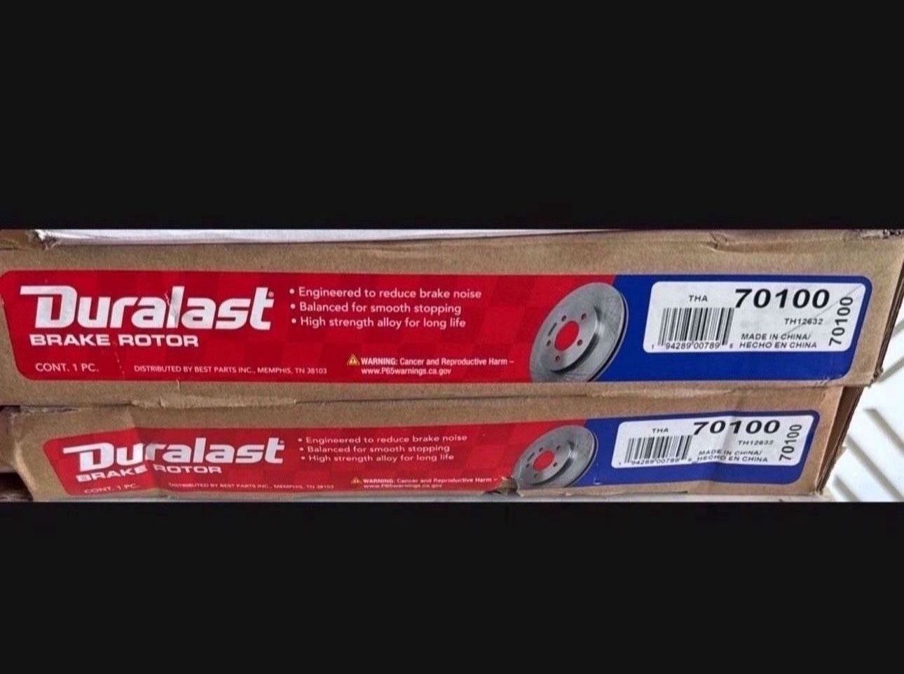 Brake Rotors Brand New
