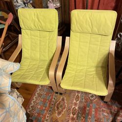 2 Child Bent Wood Rockers