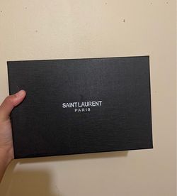 Ysl flip flop bag with silver hardware