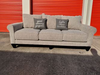 Grey Couch (delivery available)