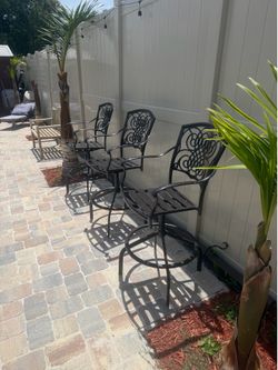 Bar with Chairs.