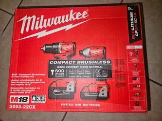 New in Box Milwaukee Drill Set $250 Mission area