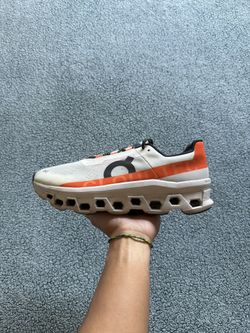 On Running Cloud Monster Undyed White Flame