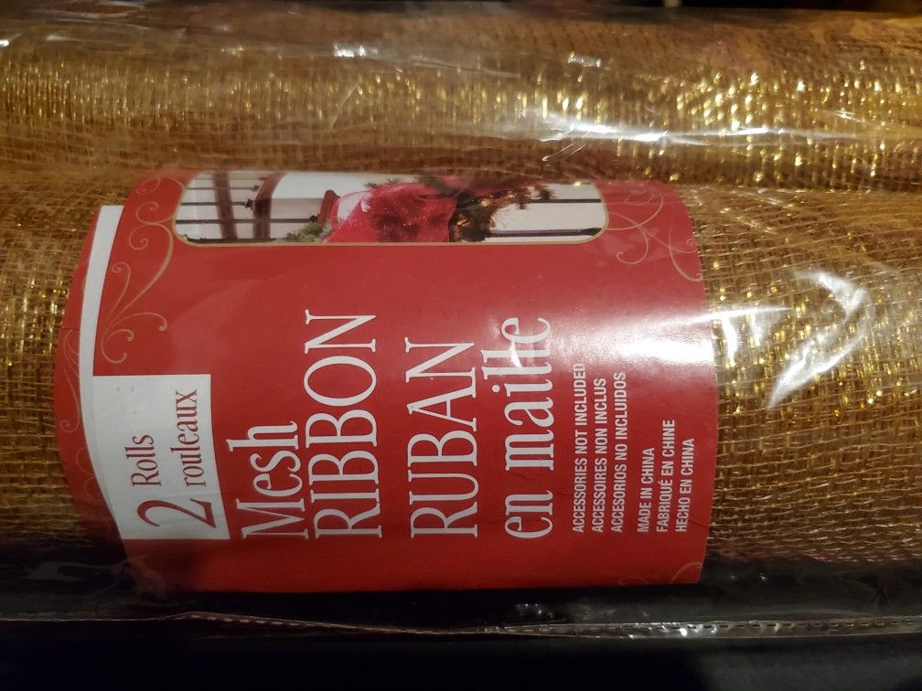 Mesh ribbon (Gold)