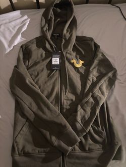 True Religion Zip-Up Hoodie with Tags