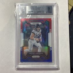 Trevor Lawrence Graded Football Card