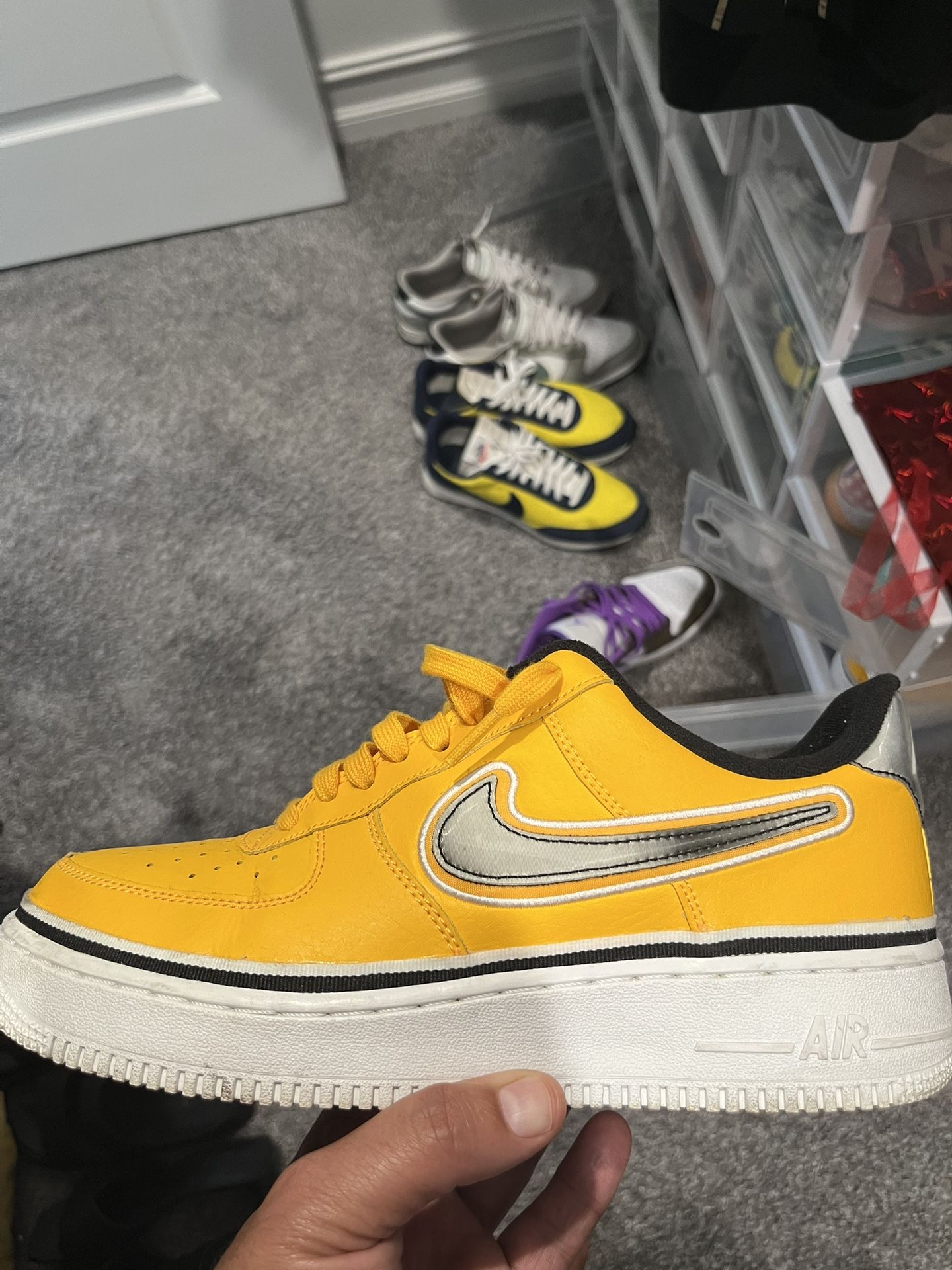 AF1 Nike Limited Edition NBA Logo $60 Size 9.5