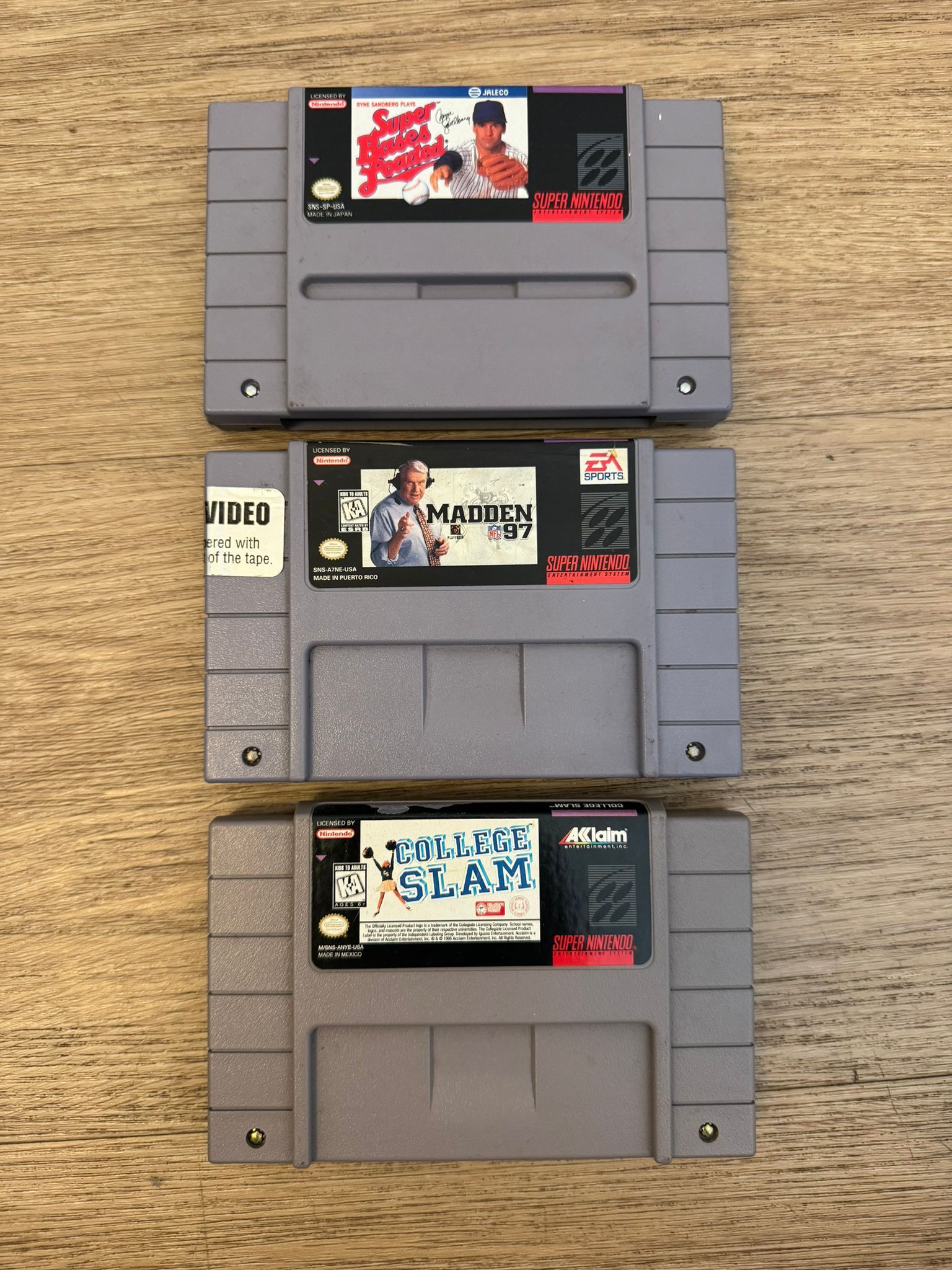 Super Nintendo Games