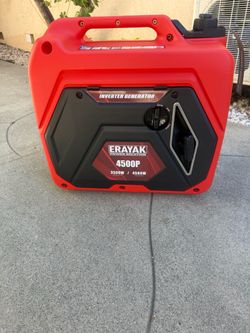 Erayak 4500w portable inverter gas generator