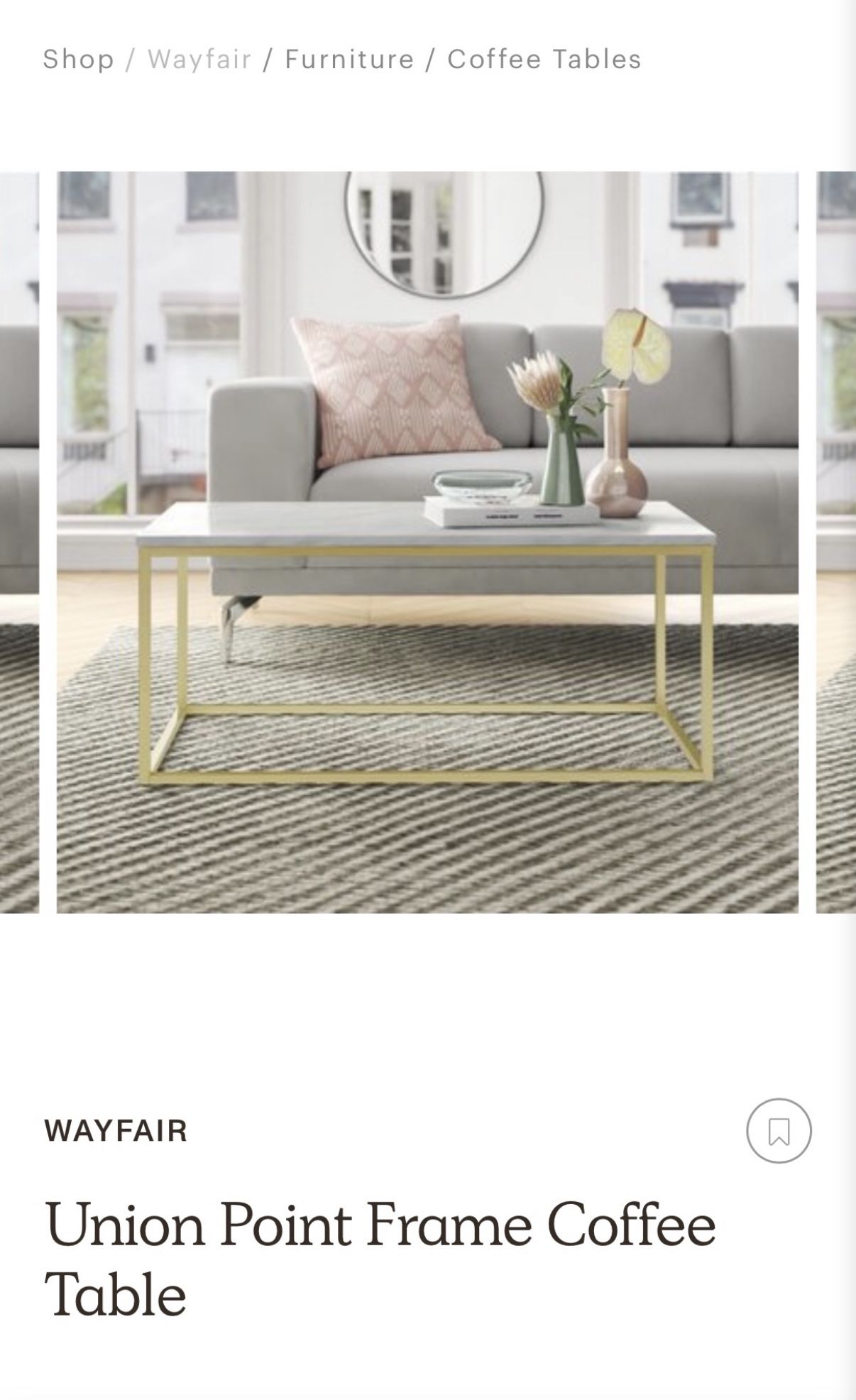 Coffee Table - Still In Box