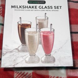 Milkshake Glass Set