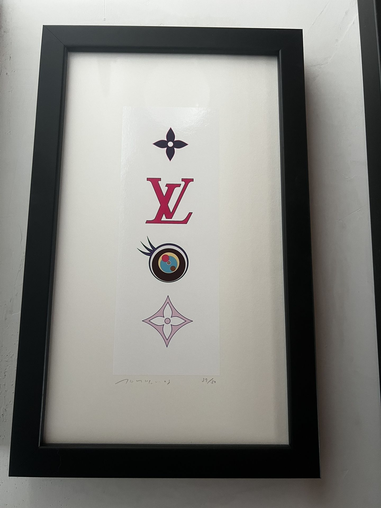 Takashi Murakami Eye Love Superflat Eye Pink 2003