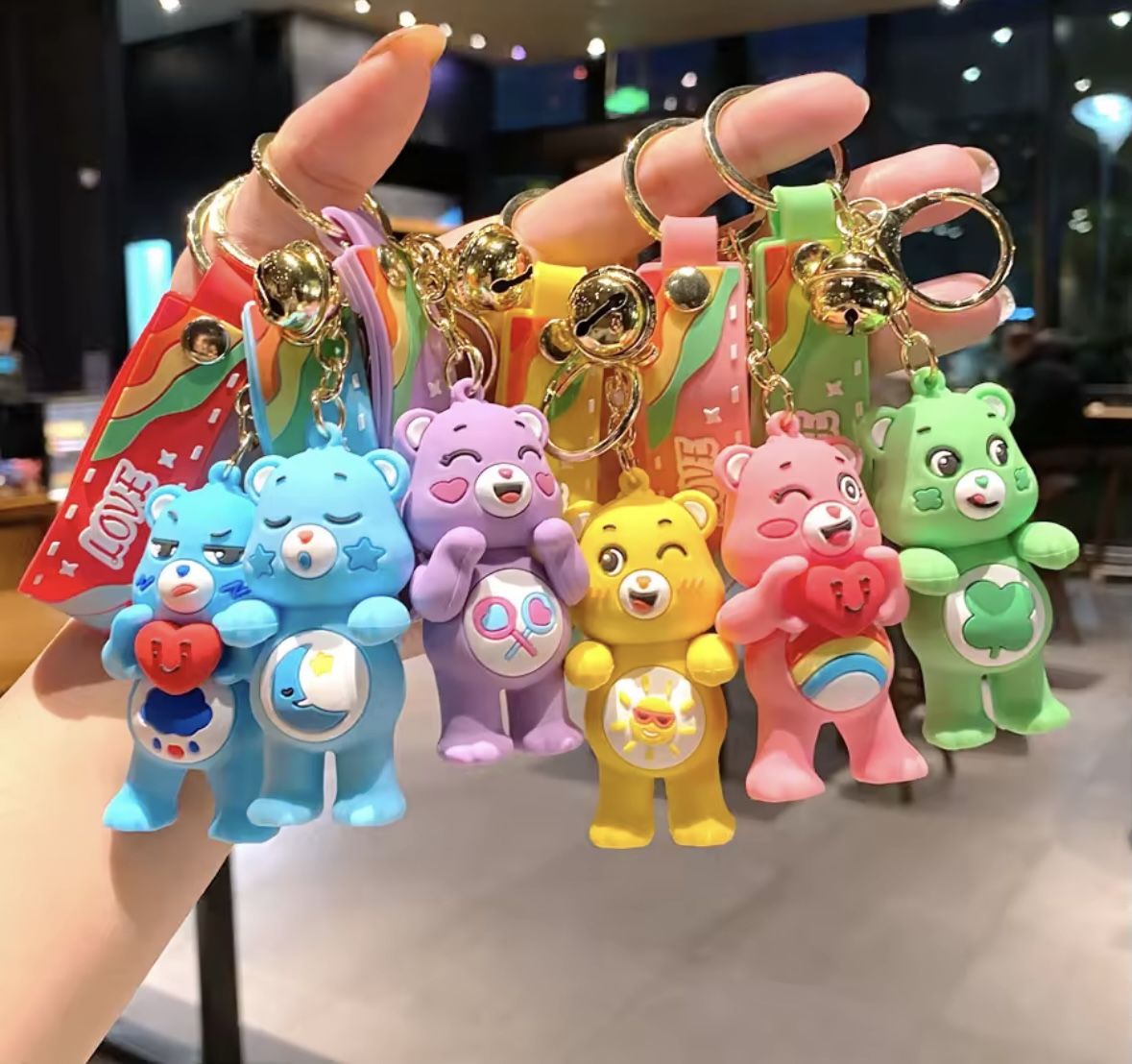 Care Bear Key Chain
