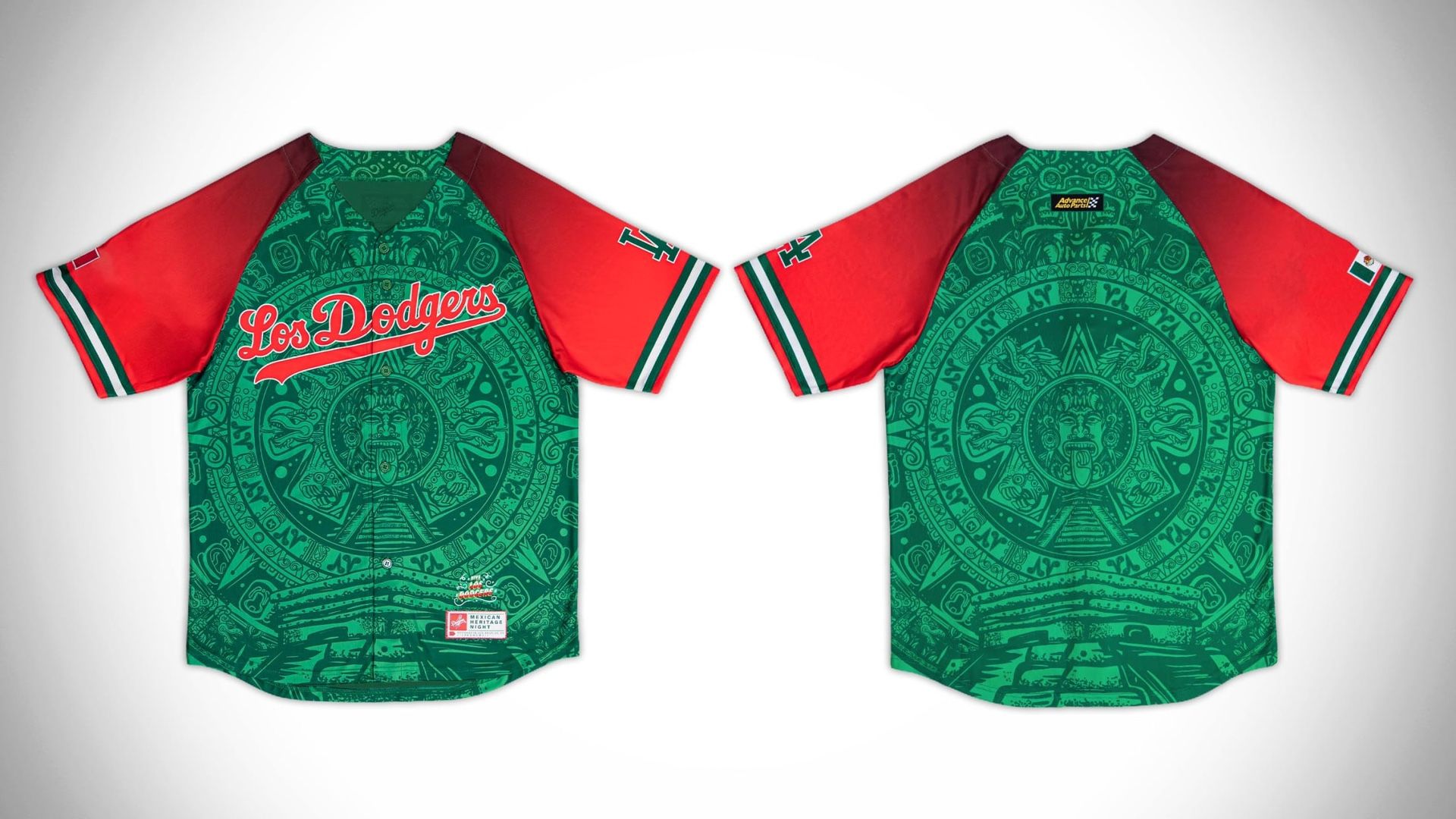 Dodgers 2024 Mexican Heritage Night Jersey Medium