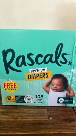 Rascals premium diapers Size 1