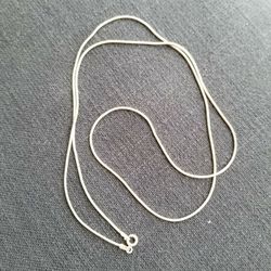 silver chain 925   30"