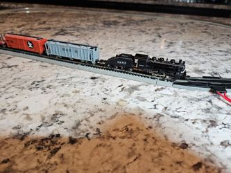 N Scale train set with track and transformer