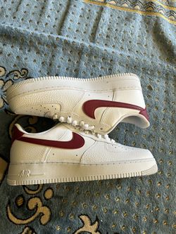 Af1 Red Swoosh 