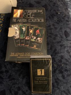 1997 Golf Of Legends Masters Collection Sealed Never Opened