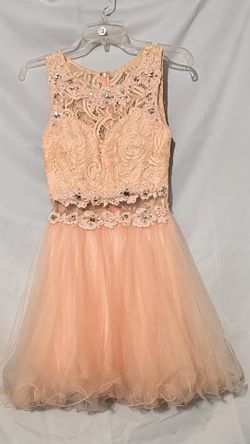 Peach Pink Dress