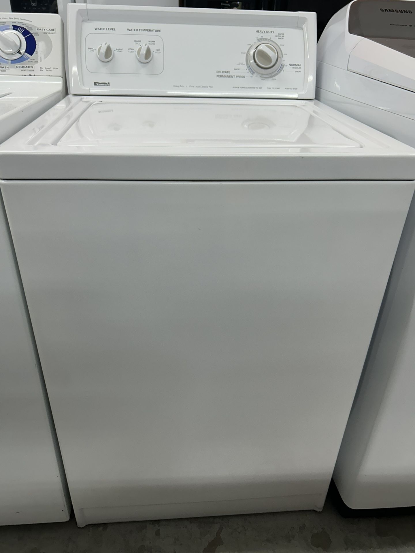 24” Wide Large Capacity Washer