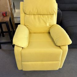 360° Swivel Rocker Recliner for Adults, Small Recliners for Small Spaces,  Manual Recliner and Side Pockets,Reclining Chair for Living Room,Bedroom,Br